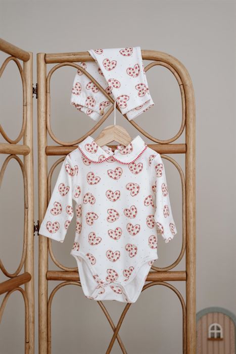 Puffy Sleep Kalp Kurabiye Serisi Body Tayt Takım