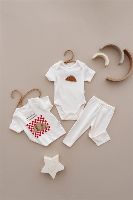 Kruvasan Serisi 3lü Set