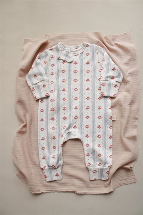 Çiçek Baby Fluff Serisi Fermuarlı Tulum