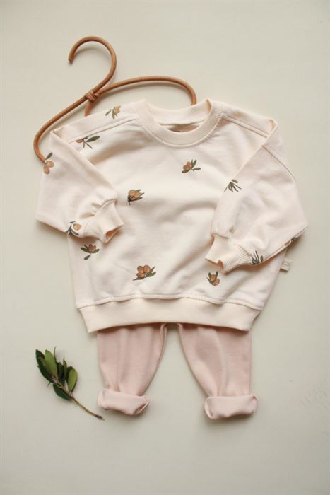 Zeytin Baskılı Bebek Alt Üst Takım