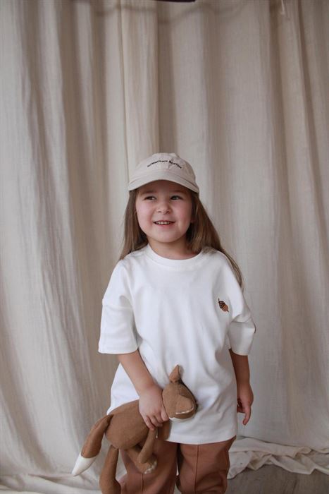 Palamut Nakışlı Oversize T-shirt