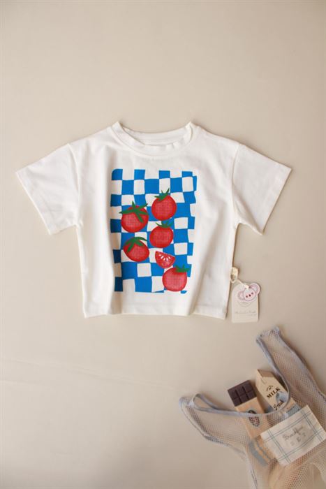 Domates Baskılı T-shirt