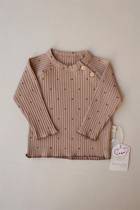 Spot Kız Fırfırlı Üst