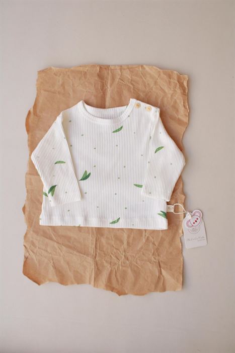 Bezelye Desenli Üst