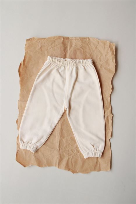 Krem Mevsimlik Eşofman Alt