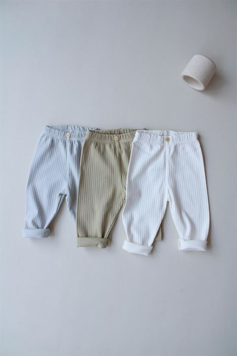 3lü Bebek Fitilli Unisex Tayt Model 5