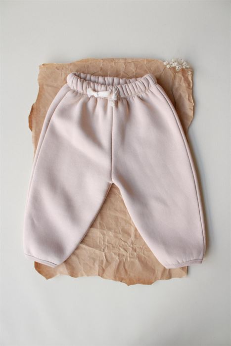 Bej Biyeli Eşofman Altı