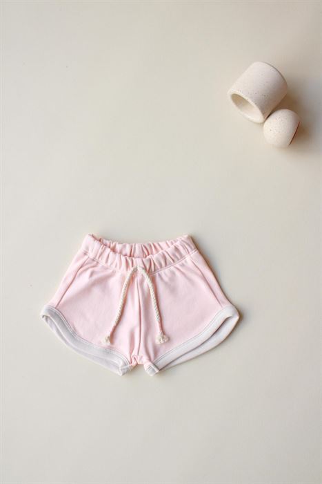 Pudra Bağcıklı Şort