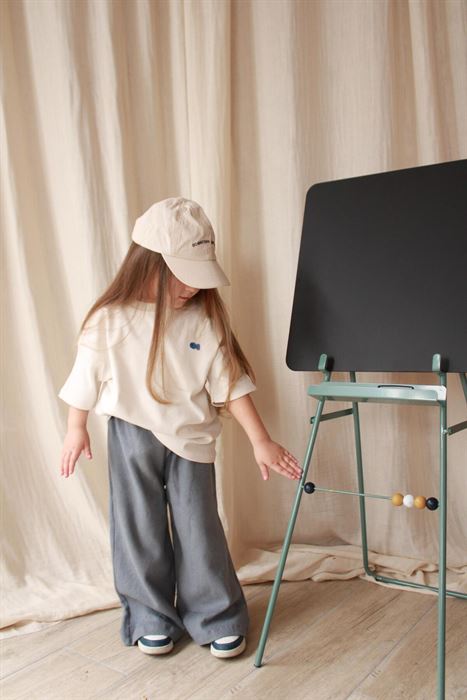 Balık Nakışlı Oversize T-shirt