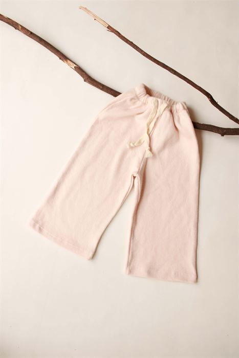 Açık Pudra Polarlı Pantolon