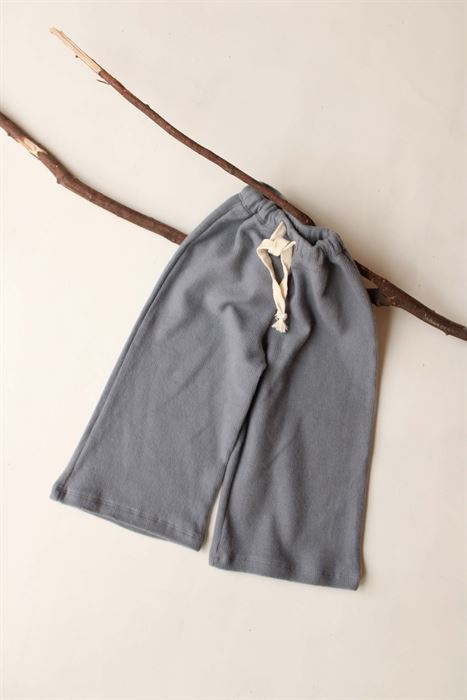 İndigo Polarlı Pantolon