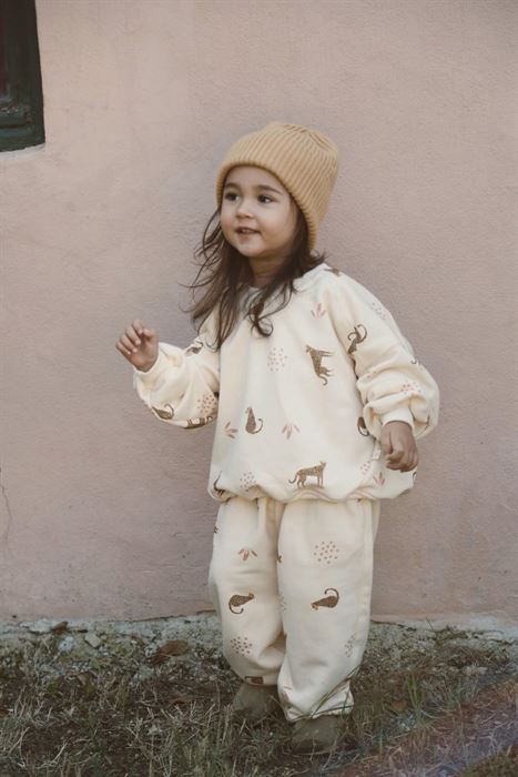 Leopar Baskılı Eşofman Takımı