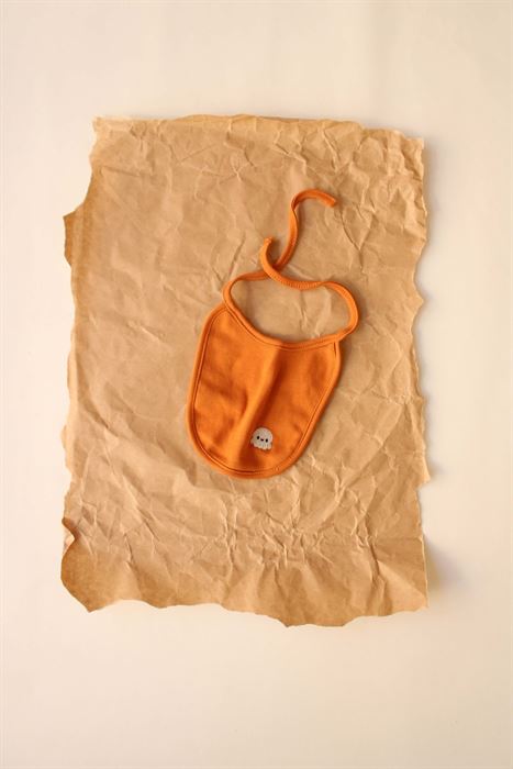 Ahtapot Nakışlı Biyeli Bebek Önlüğü 0-3 Ay