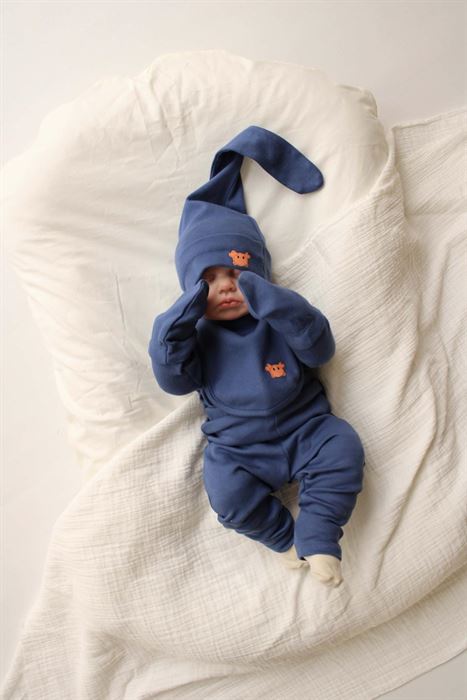 Yengeç Nakışlı 5li Uzun Kollu Yenidoğan Set (0-3 Ay)