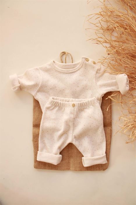 Konfeti Desen Bebek Alt Üst Takım