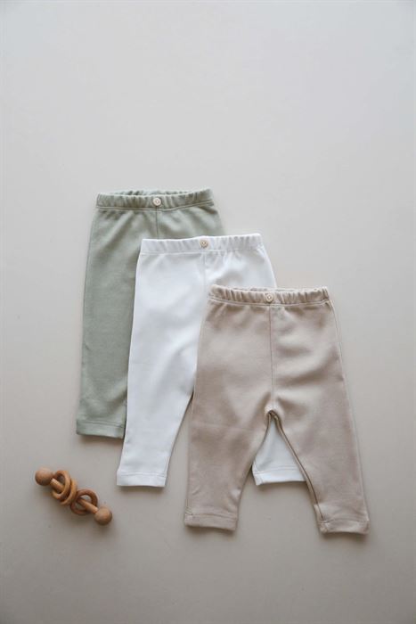 3lü Penye Bebek Tayt Model 3