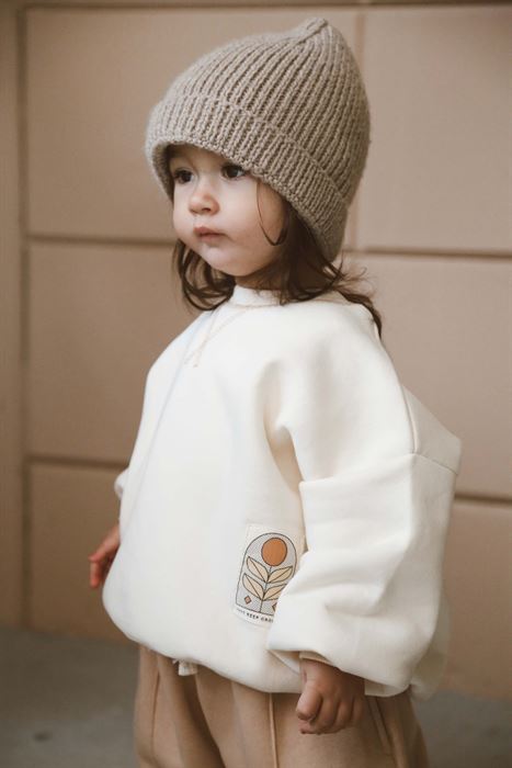 Karyoka Oversize Polarlı Sweatshirt 1-5 Yaş