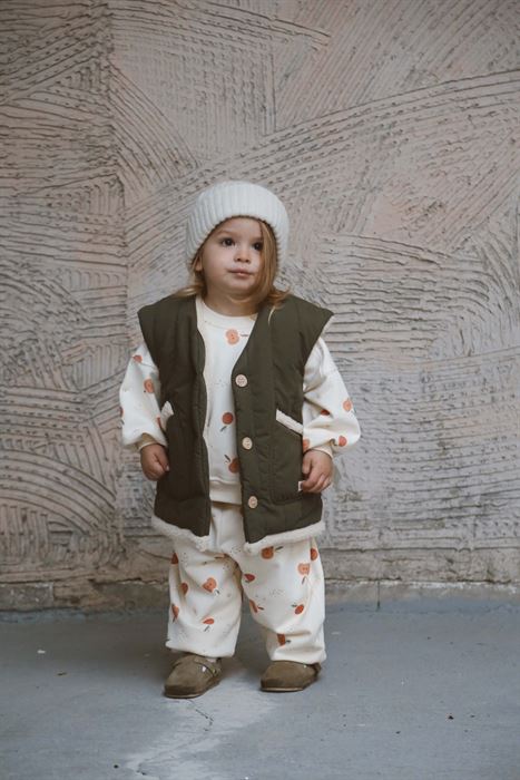 Çift Taraflı Çocuk Yelek Kapitone - Wellsoft