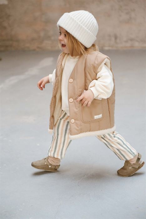 Çift Taraflı Çocuk Yelek Kapitone - Wellsoft