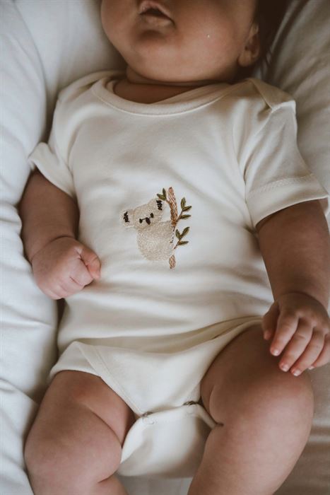 Koala Nakışlı Çıtçıtlı Body Zıbın