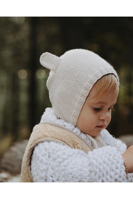 Kulaklı Bebek Beresi Model 3