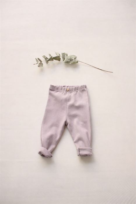 Lila Bebek Penye Tekli Tayt