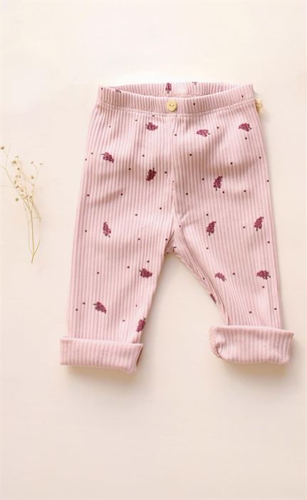 Üzüm Baskılı Bebek Tayt