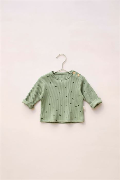Ay Baskılı Bebek Üst
