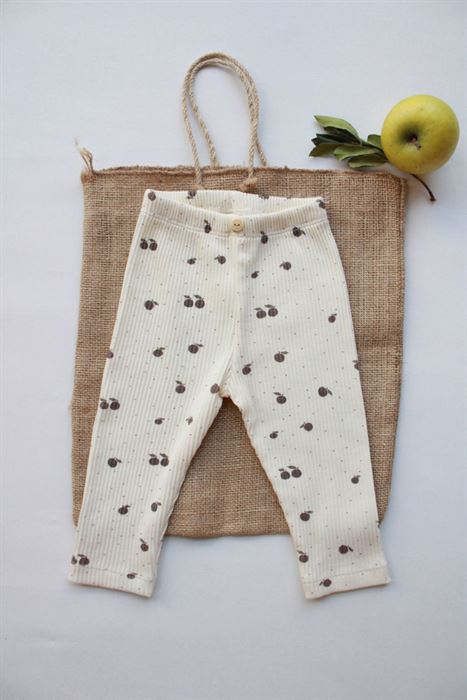 Elma Desenli Kaşkorse Tayt