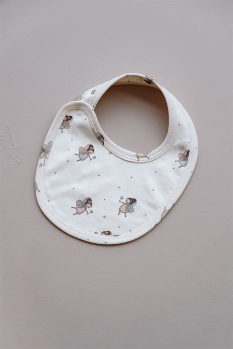 Peri Baskılı Çıt Çıtlı Bebek Önlük