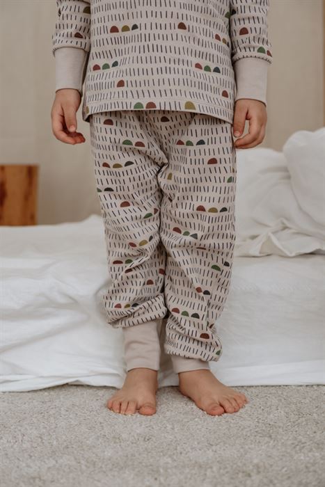 Geometrik Desenli Pijama Alt