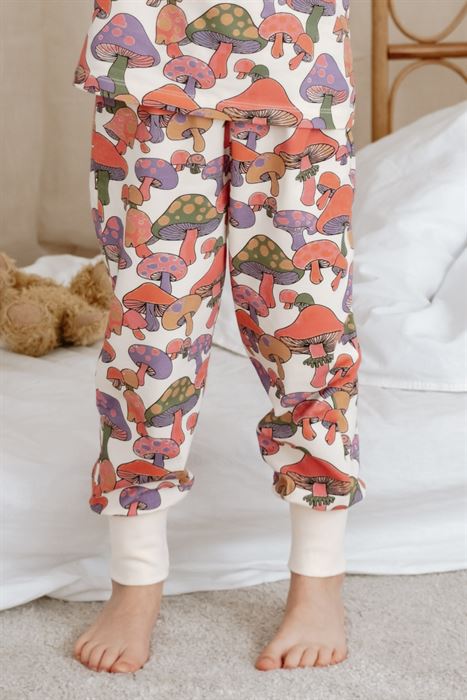 Mantar Desenli Pijama Alt