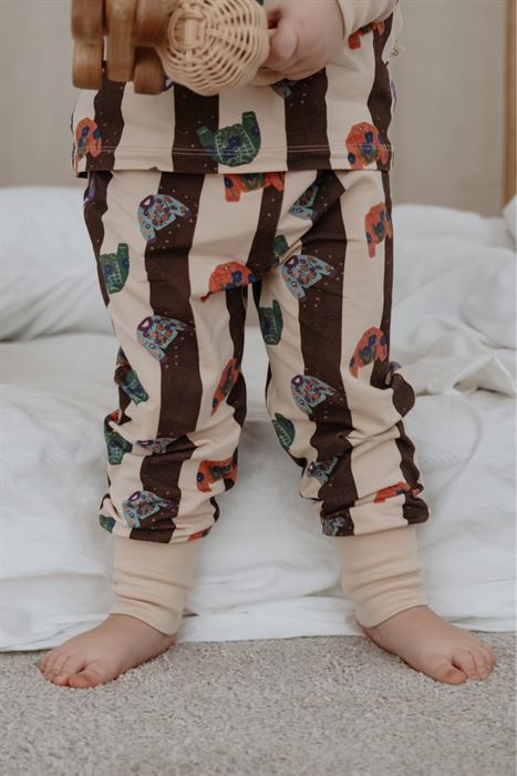 Kazak Desenli Pijama Alt