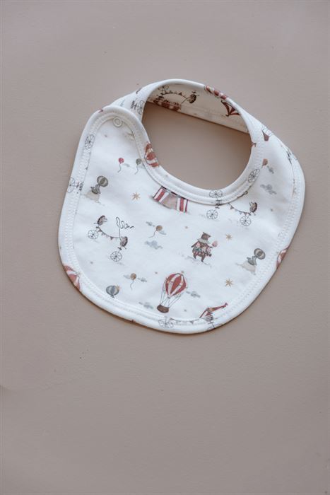 Sirk Baskılı Çıt Çıtlı Bebek Önlük	